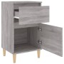 Mesita de noche color gris sonoma 40x35x70 cm de , Mesitas de noche - Ref: Foro24-819704, Precio: 49,55 €, Descuento: %