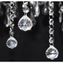 Lámpara de araña con 2300 cristales blanca by , chandeliers - Ref: Foro24-60338, Price: 138,42 €, Discount: %