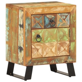 Mesita de noche de madera maciza reciclada 40x30x50 cm by , Nightstands - Ref: Foro24-320377, Price: 123,90 €, Discount: %