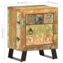 Mesita de noche de madera maciza reciclada 40x30x50 cm de , Mesitas de noche - Ref: Foro24-320377, Precio: 117,30 €, Descuent...