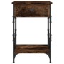 Mesita de noche madera contrachapada roble ahumado 40x42x60 cm von , Nachttische - Ref: Foro24-826339, Preis: 47,01 €, Rabatt: %