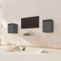 Armario de pared 2 uds madera maciza de pino gris 30x30x40 cm de , Estantes y estanterías - Ref: Foro24-813480, Precio: 53,05...