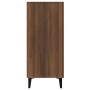Aparador de madera de ingeniería marrón roble 90x34x80 cm von , Sideboards - Ref: Foro24-817464, Preis: 104,77 €, Rabatt: %