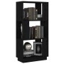Estantería/divisor de espacios madera pino negro 51x25x101 cm von , Bücherregale und Regale - Ref: Foro24-814038, Preis: 48,9...