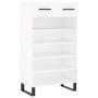 Zapatero madera de ingeniería blanco 60x35x105 cm by , Closets and storage - Ref: Foro24-829636, Price: 81,18 €, Discount: %