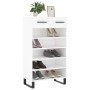 Zapatero madera de ingeniería blanco 60x35x105 cm by , Closets and storage - Ref: Foro24-829636, Price: 81,18 €, Discount: %