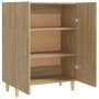 Aparador de madera contrachapada roble Sonoma 70x34x90 cm by , Sideboards - Ref: Foro24-812099, Price: 83,94 €, Discount: %
