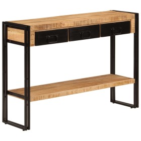 Mesa consola madera maciza de mango 110x30x76 cm von , Seitentische - Ref: Foro24-348159, Preis: 206,92 €, Rabatt: %