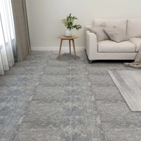 Tarimas de suelo autoadhesiva 20 uds PVC gris cemento 1,86 m² de , Suelos y moquetas - Ref: Foro24-330122, Precio: 36,91 €, D...