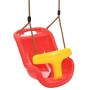 Columpio para bebé con cinturón de seguridad PP rojo by , Baby jumpers and swings - Ref: Foro24-91799, Price: 55,25 €, Discou...