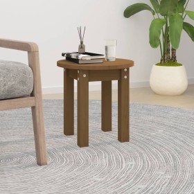 Mesa de centro de madera maciza de pino marrón miel Ø35x35 cm von , Couchtisch - Ref: Foro24-822340, Preis: 23,05 €, Rabatt: %