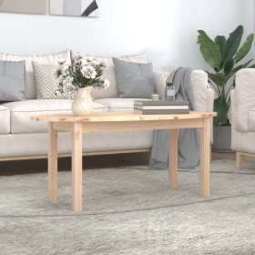 Mesa de centro de madera maciza de pino 110x55x45 cm by , Coffee table - Ref: Foro24-822342, Price: 75,98 €, Discount: %