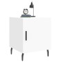 Mesita de noche madera de ingeniería blanco 40x40x50 cm by , Nightstands - Ref: Foro24-827596, Price: 44,08 €, Discount: %