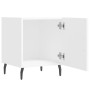 Mesita de noche madera de ingeniería blanco 40x40x50 cm by , Nightstands - Ref: Foro24-827596, Price: 44,08 €, Discount: %
