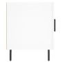 Mesita de noche madera de ingeniería blanco 40x40x50 cm by , Nightstands - Ref: Foro24-827596, Price: 44,08 €, Discount: %