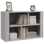 Aparador de madera contrachapada gris Sonoma 80x30x54 cm by , Sideboards - Ref: Foro24-819482, Price: 60,89 €, Discount: %