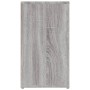 Aparador de madera contrachapada gris Sonoma 80x30x54 cm by , Sideboards - Ref: Foro24-819482, Price: 60,89 €, Discount: %