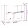 Aparador de madera contrachapada gris Sonoma 80x30x54 cm by , Sideboards - Ref: Foro24-819482, Price: 60,89 €, Discount: %