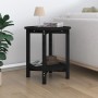 Mesa de centro de madera maciza de pino negro Ø55x60 cm von , Couchtisch - Ref: Foro24-822356, Preis: 55,12 €, Rabatt: %