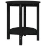 Mesa de centro de madera maciza de pino negro Ø55x60 cm von , Couchtisch - Ref: Foro24-822356, Preis: 55,12 €, Rabatt: %