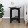 Mesa de centro de madera maciza de pino negro Ø55x60 cm von , Couchtisch - Ref: Foro24-822356, Preis: 55,12 €, Rabatt: %