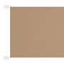 Toldo vertical tela oxford gris taupé 140x360 cm by , Umbrellas - Ref: Foro24-148410, Price: 27,38 €, Discount: %