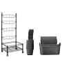 Nature Set de jardinera vertical móvil by , Pots and planters - Ref: Foro24-434649, Price: 88,49 €, Discount: %