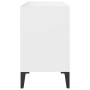 Mueble de TV con patas de metal blanco 69,5x30x50 cm von , TV-Möbel - Ref: Foro24-805932, Preis: 56,30 €, Rabatt: %