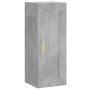 Armario de pared madera ingeniería gris hormigón 34,5x34x90 cm de , Aparadores - Ref: Foro24-830488, Precio: 48,76 €