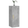 Armario de pared madera ingeniería gris hormigón 34,5x34x90 cm de , Aparadores - Ref: Foro24-830488, Precio: 48,76 €