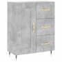 Aparador de madera de ingeniería gris hormigón 69,5x34x90 cm by , Sideboards - Ref: Foro24-830240, Price: 91,92 €, Discount: %