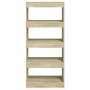 Estantería madera contrachapada color roble Sonoma 60x30x135 cm von , Bücherregale und Regale - Ref: Foro24-811667, Preis: 68...