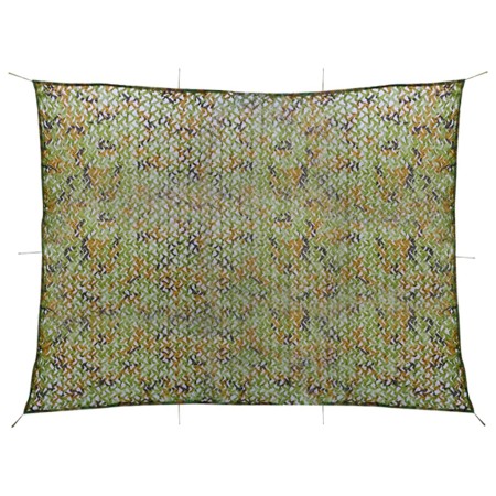 Red de camuflaje con bolsa de almacenamiento verde 2x4 m von , Schutzausrüstung für Jagd und Schießen - Ref: Foro24-135880, P...