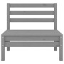 Conjunto de muebles de jardín 3 piezas madera maciza pino gris by , Garden sets - Ref: Foro24-806614, Price: 109,77 €, Discou...