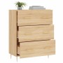 Aparador de madera de ingeniería roble Sonoma 69,5x34x90 cm by , Sideboards - Ref: Foro24-827839, Price: 95,23 €, Discount: %