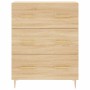 Aparador de madera de ingeniería roble Sonoma 69,5x34x90 cm by , Sideboards - Ref: Foro24-827839, Price: 95,23 €, Discount: %
