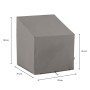 Madison Funda para sillas de jardín 75x78x90 cm gris von , Abdeckungen für Gartenmöbel - Ref: Foro24-423667, Preis: 40,43 €, ...