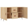 Aparador de madera de ingeniería roble Sonoma 100x36x60 cm by , Sideboards - Ref: Foro24-828143, Price: 89,10 €, Discount: %