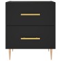 Mesita de noche madera de ingeniería negro 40x35x47,5 cm von , Nachttische - Ref: Foro24-827278, Preis: 63,54 €, Rabatt: %