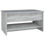 Mesa de centro madera contrachapada gris Sonoma 80x50x40 cm de , Mesas de centro - Ref: Foro24-819297, Precio: 76,50 €, Descu...