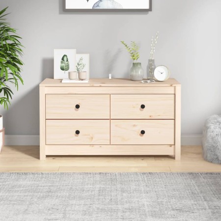 Armario auxiliar de madera maciza de pino 100x40x54 cm de , Aparadores - Ref: Foro24-821774, Precio: 118,19 €, Descuento: %