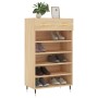 Zapatero madera de ingeniería roble Sonoma 60x35x105 cm de , Armarios y almacenamiento - Ref: Foro24-829591, Precio: 73,29 €,...