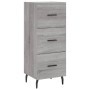 Aparador madera de ingeniería gris Sonoma 34,5x34x90 cm de , Aparadores - Ref: Foro24-828626, Precio: 75,20 €, Descuento: %