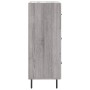 Aparador madera de ingeniería gris Sonoma 34,5x34x90 cm de , Aparadores - Ref: Foro24-828626, Precio: 75,20 €, Descuento: %