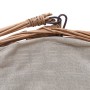Cesta para leña con asa sauce natural 60x44x55 cm von , Brennholztaschen und -halter - Ref: Foro24-286988, Preis: 61,65 €, Ra...