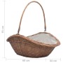 Cesta para leña con asa sauce natural 60x44x55 cm von , Brennholztaschen und -halter - Ref: Foro24-286988, Preis: 61,65 €, Ra...