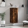 Armario de pared roble ahumado 34,5x34x90 cm de , Aparadores - Ref: Foro24-828865, Precio: 49,23 €, Descuento: %