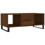 Mesa de centro madera contrachapada roble marrón 102x50x40 cm von , Couchtisch - Ref: Foro24-829331, Preis: 56,71 €, Rabatt: %