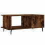 Mesa de centro madera contrachapada roble ahumado 90x50x40 cm by , Coffee table - Ref: Foro24-829505, Price: 62,01 €, Discoun...