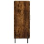 Aparador madera de ingeniería roble ahumado 34,5x34x90 cm de , Aparadores - Ref: Foro24-830457, Precio: 64,17 €